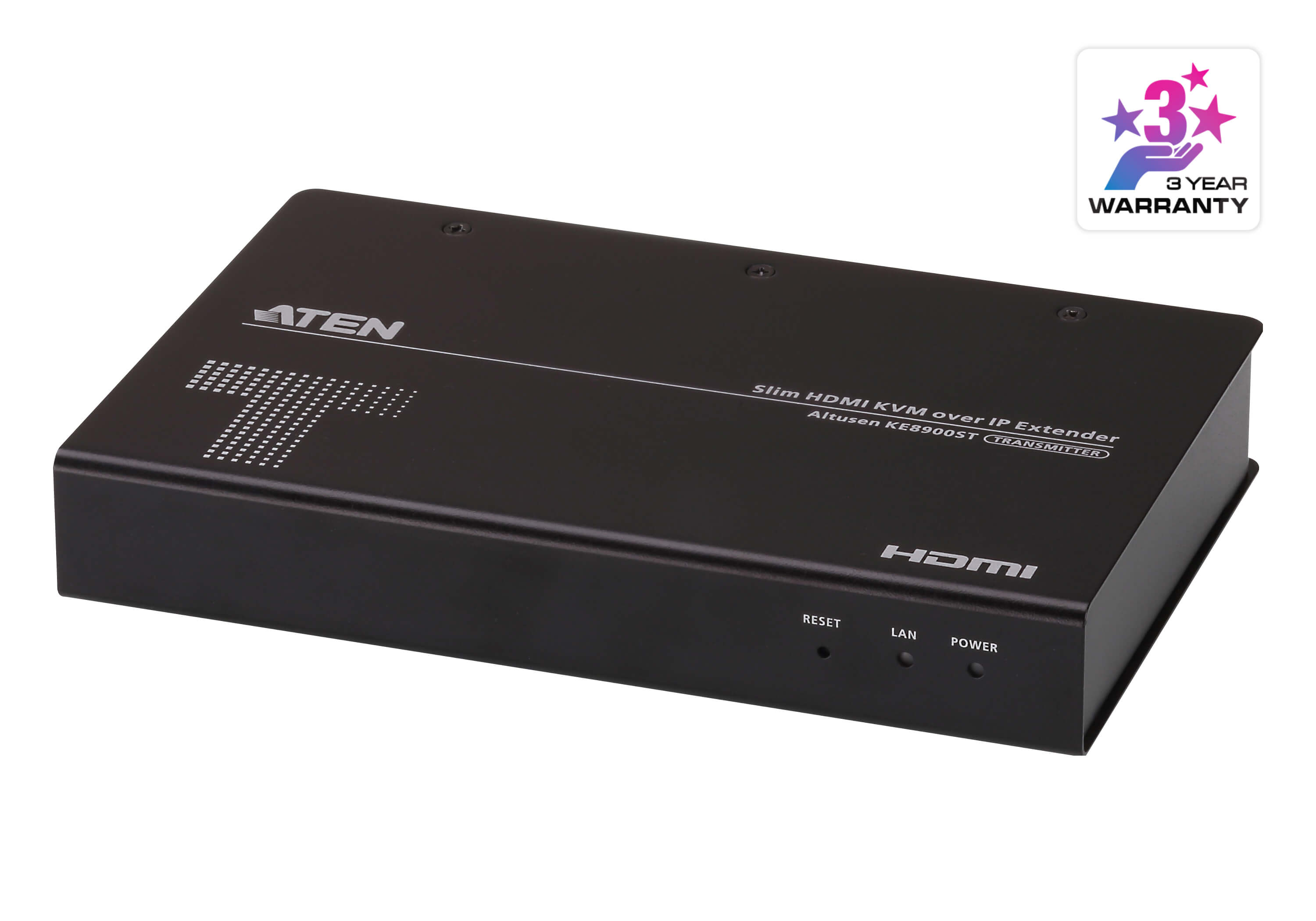 Удлинитель KVM (КВМ) ATEN KE8900ST, HDMI до 1920x1200, клавиатура USB, мышь USB, с доступом по IP (KE8900ST-AX-G)