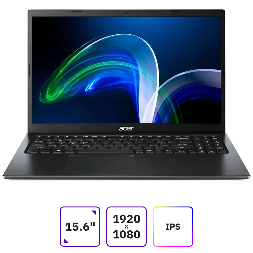 Ноутбук 15.6" Acer Extensa 15 EX215-54, черный (NX.EGJER.01F)