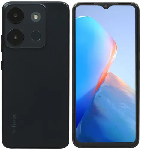 

Смартфон Infinix Smart 7, 6.6" 720x1612 IPS, MediaTek Helio A22, 4Gb RAM, 64Gb, 3G/4G, Wi-Fi, BT, 2xCam, 2-Sim, 5000 мА⋅ч, Micro-USB, Android 12, черный, Smart 7