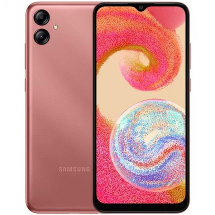 

Смартфон Samsung Galaxy A04e, 6.5" 720x1600 PLS, MediaTek Helio P35, 4Gb RAM, 128Gb, 3G/4G, Wi-Fi, BT, 2xCam, 2-Sim, 5000 мА⋅ч, USB Type-C, Android 11, медный (SM-A042FZCKSKZ), Galaxy A04e