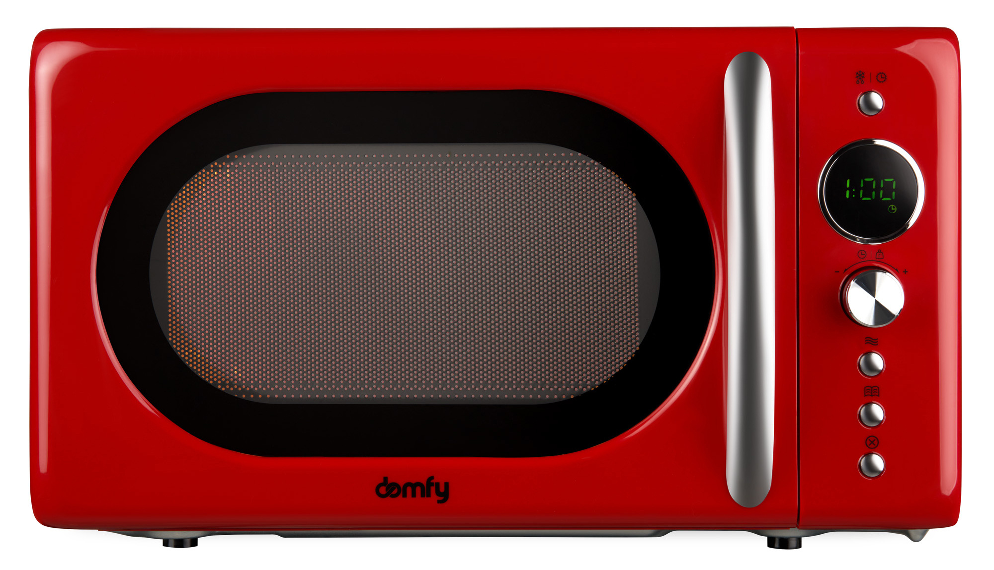 

Микроволновая печь DOMFY DSR-MW601 20 л, 700 Вт, красный (DSR-MW601), DSR-MW601