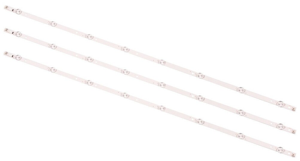 Светодиодная подсветка Samsung 43" GC43D08-ZC22AG-17 15 23 13, 303GC430044, 303GC430043 (комплект, 3 шт) (GC43D08-ZC22AG-17E)