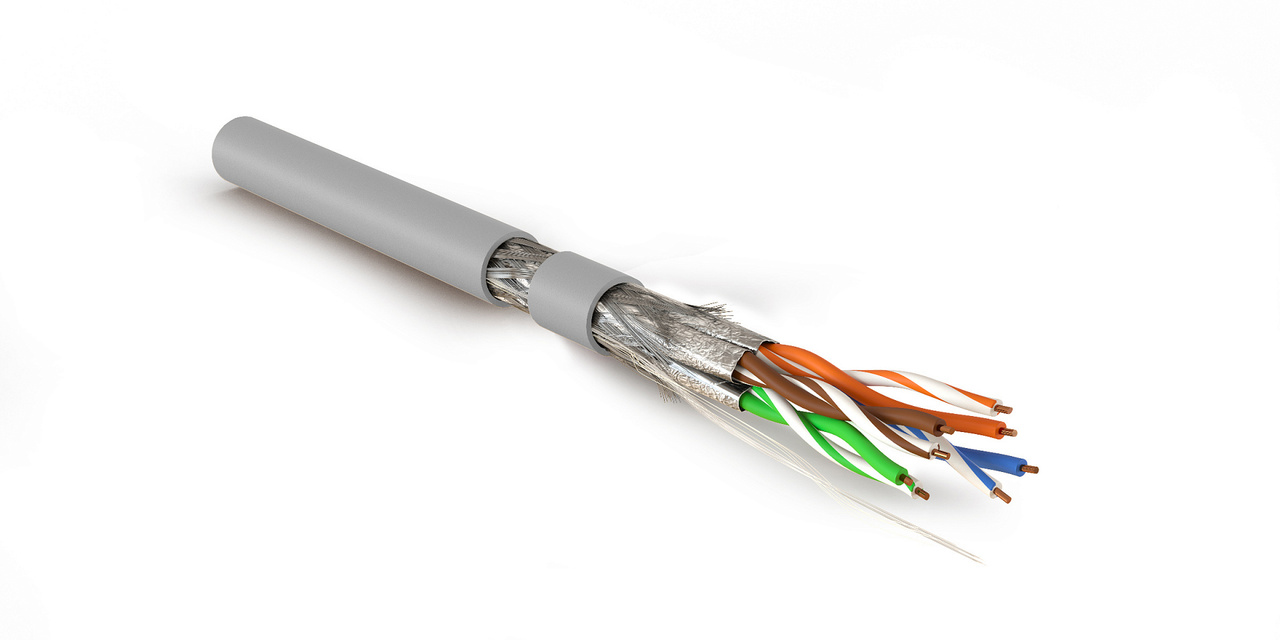 

Витая пара SFTP кат.7a, 4 пары, CU, 1м., внутренний, одножильный, PE, серый, Hyperline (SFTP4-C7A-S23-IN-LSZH-GY)