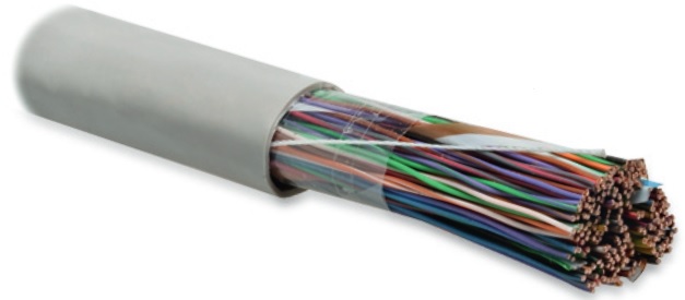 

Витая пара UTP кат.3, 100 пар, CU, 1м., внутренний, одножильный, PVC, серый, Hyperline (UUTP100-C3-S26-IN-PVC-GY)