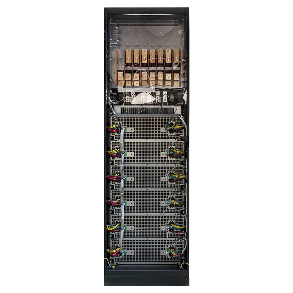 ИБП SNR SNR-UPS-ONM-300-50SMX33, 300000 В·А, 270 кВт, клеммная колодка, черный (SNR-UPS-ONM-300-50SMX33) (без аккумуляторов)