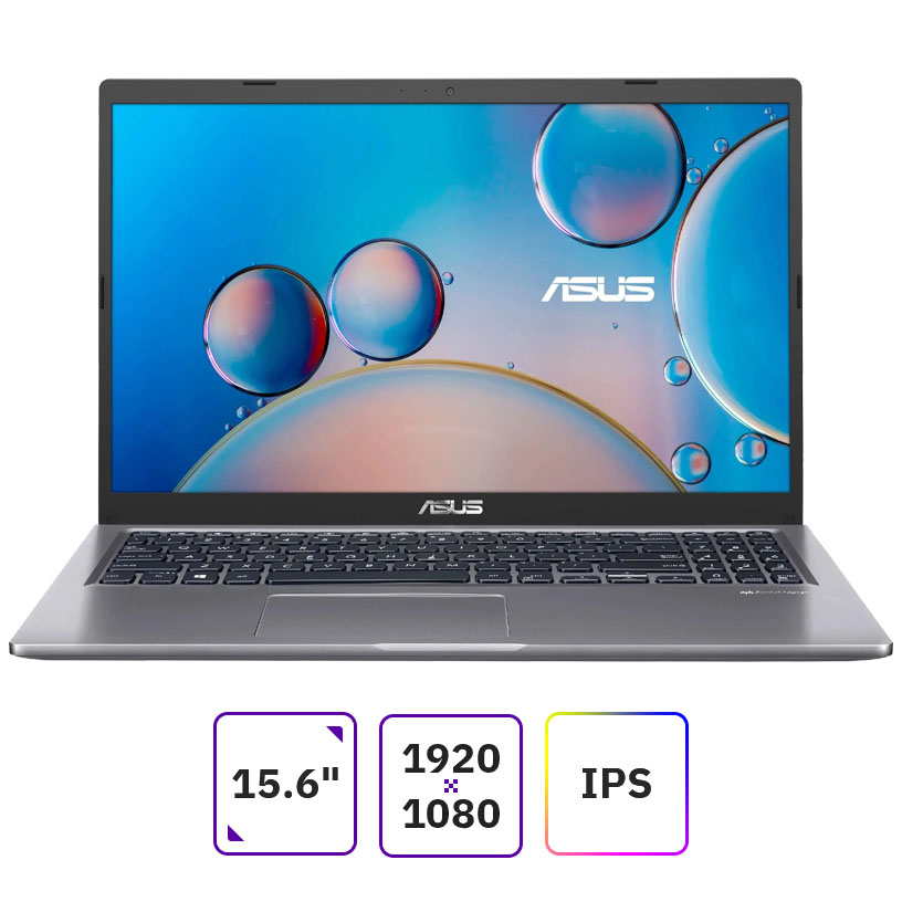 Ноутбук 15.6" ASUS VivoBook X515JA-BQ2024W, серый (90NB0SR1-M02PX0)