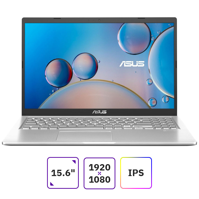 

Ноутбук ASUS X515JA-BQ4083 15.6" IPS 1920x1080, Intel Core i3 1005G1 1.2 ГГц, 8Gb RAM, 256Gb SSD, без OC, серебристый (90NB0SR2-M02RY0), X515JA-BQ4083