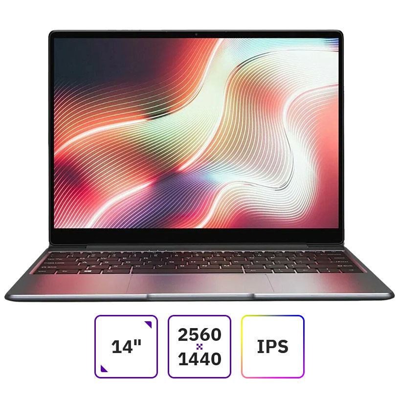

Ноутбук CHUWI CoreBook CWI529-308N5N1HDNXX 14" IPS 2560x1440, Intel Core i3 10110U 2.6 ГГц, 8Gb RAM, 512Gb SSD, W11, серый (CWI529-308N5N1HDNXX), CWI529-308N5N1HDNXX