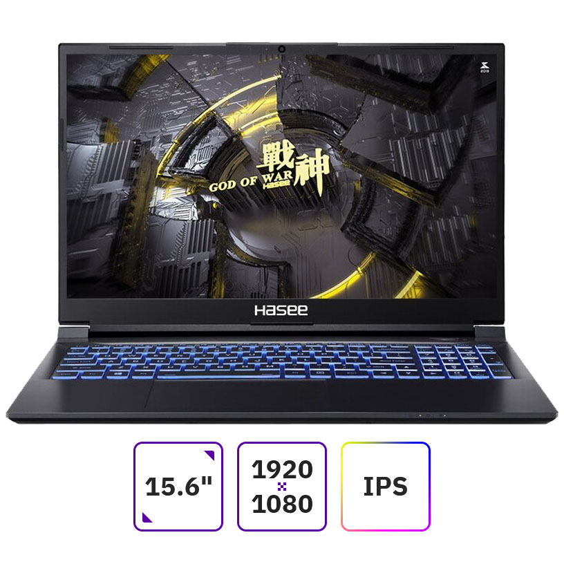 

Ноутбук Hasee Z7-TA5NA 15.6" IPS 1920x1080, Intel Core i5 11260H 2.6 ГГц, 8Gb RAM, 512Gb SSD, NVIDIA GeForce RTX 3050-4Gb, без OC, черный (04HAZ7TA5NA), Z7-TA5NA