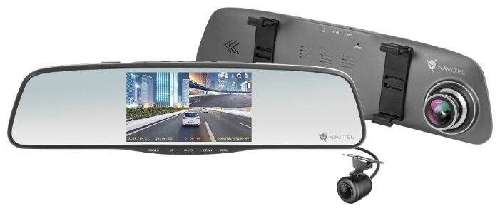 Видеорегистратор Navitel MR250NV, 5", G-сенсор, microSD (microSDHC), USB (MR250NV) б/у, после ремонта, минимальные следы эксплуатации, комплект полный