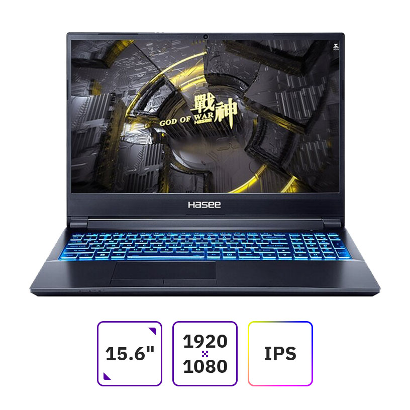 Ноутбук 15.6" Hasee Z8-DA5NS, черный (04HAZ8DA5NS)
