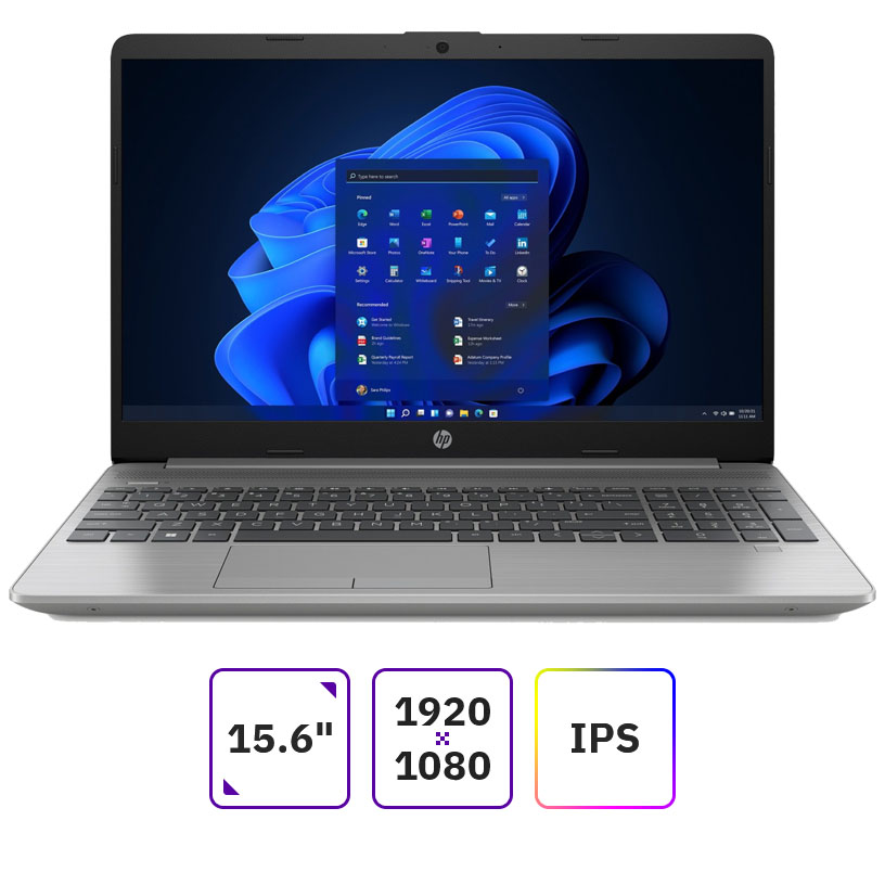 Ноутбук 15.6" HP 255 G9, серебристый (5Y3X5EA)