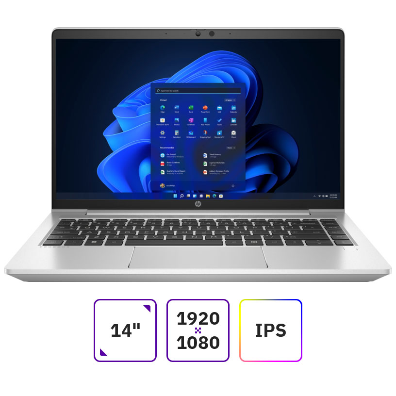 

Ноутбук HP ProBook 440 G8 14" IPS 1920x1080, Intel Core i5 1135G7 2.4 ГГц, 8Gb RAM, 256Gb SSD, W11Pro, серебристый (59R96EA)