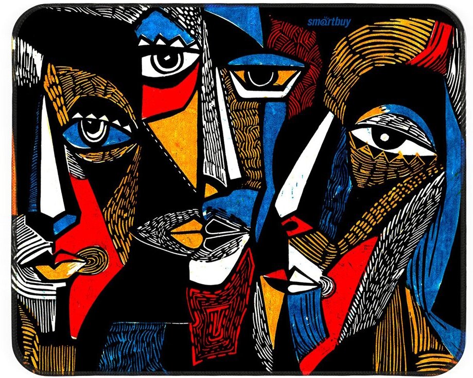 

Коврик для мыши Smartbuy Art S-size, 280x230x3мм, рисунок (SBMP-106-AR), Art S-size