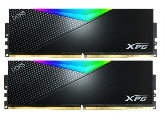 Комплект памяти DDR5 DIMM 32Gb (2x16Gb), 6400MHz ADATA (AX5U6400C3232G-DCLARBK)