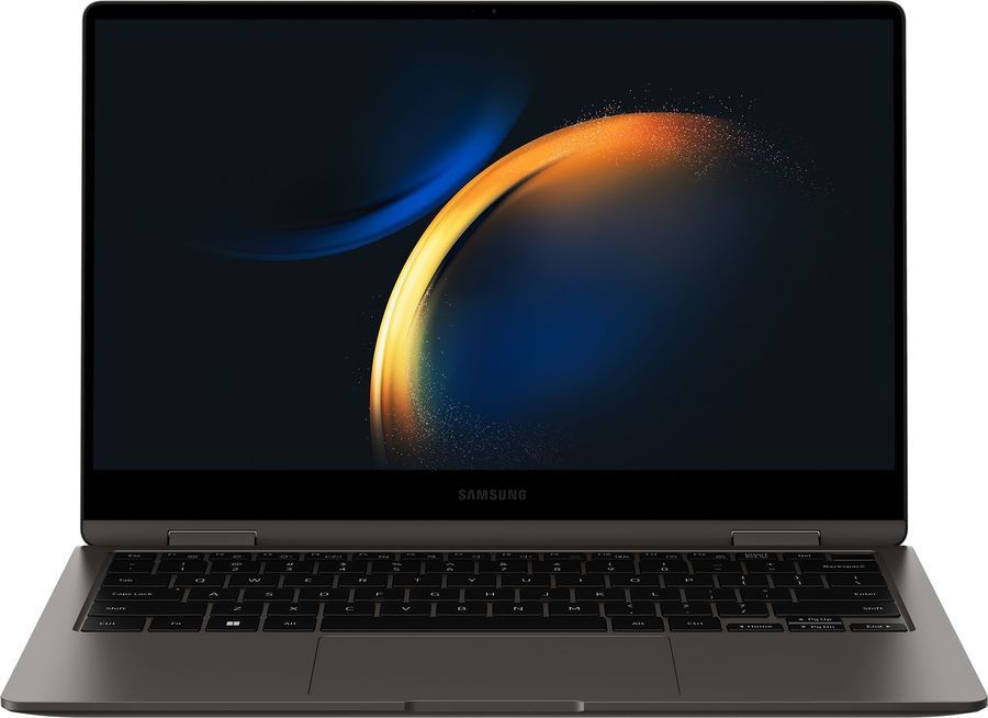 

Ноутбук SAMSUNG Galaxy Book 3 360 NP730 13.3" AMOLED 1920x1080 Touch, Intel Core i7 1355U 1.7 ГГц, 16Gb RAM, 1Tb SSD, W11, темно-серый (NP730QFG-KA3IN), NP730