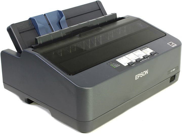 

Принтер матричный Epson LX-350, черный (C11CC24031/C11CC24032), LX-350