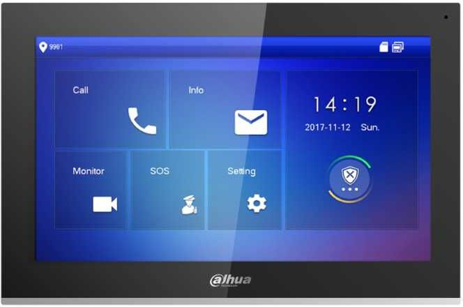 

Видеодомофон DAHUA, 10" 1024x600, черный/черный (DH-VTH5441G)
