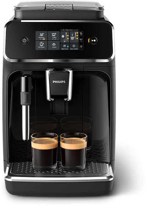 Кофемашина Philips, молотый/зерновой, 1.8 л, дисплей, черный, 1.45 кВт (EP2224/40)