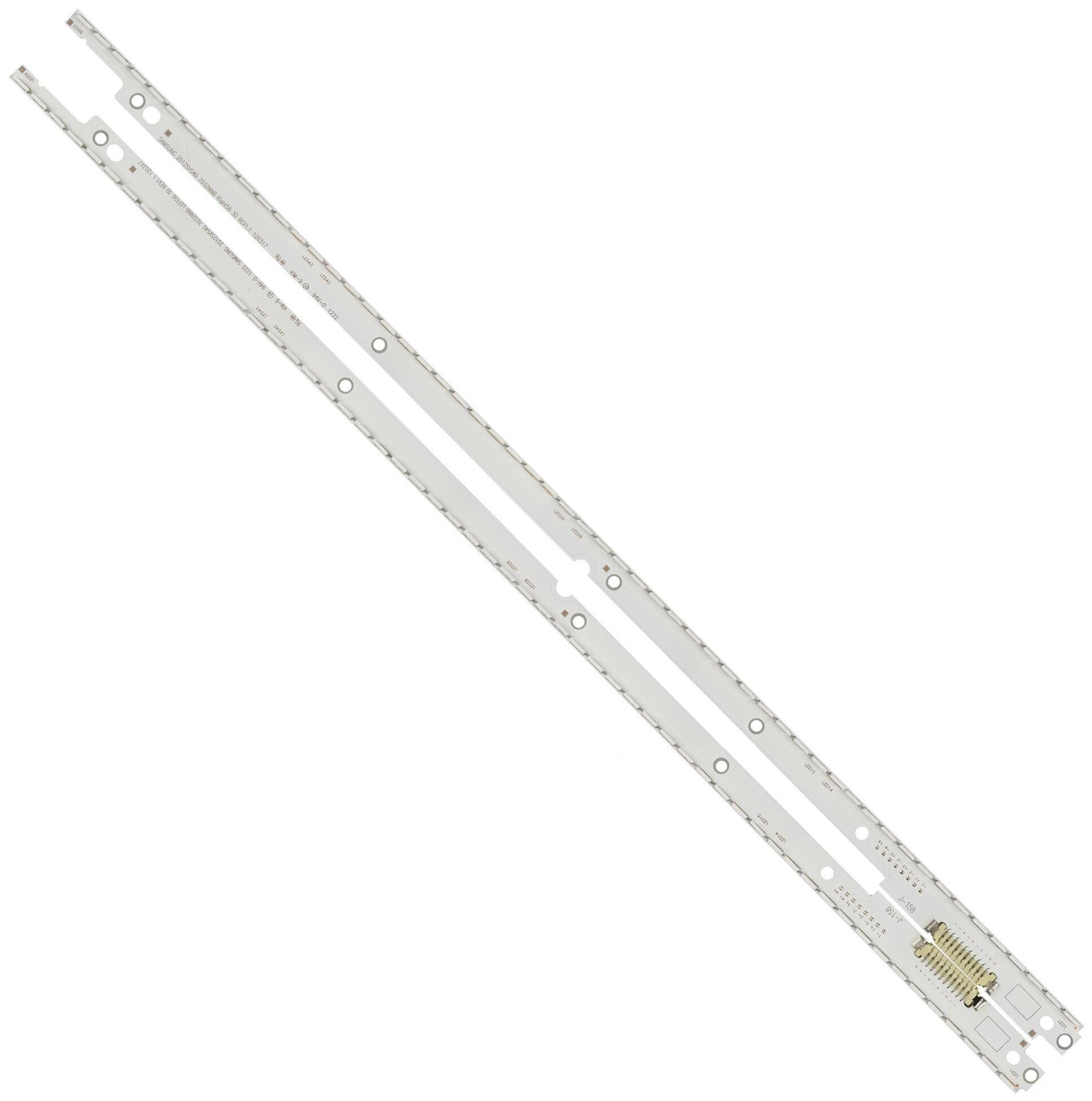 Светодиодная подсветка Samsung UE40EH, 2012SVS40, D1GE-400SCA-R3, D1GE-400SCB-R3, BN96-24089A, BN96-24090A (комплект, 10 шт) (2012SVS40)