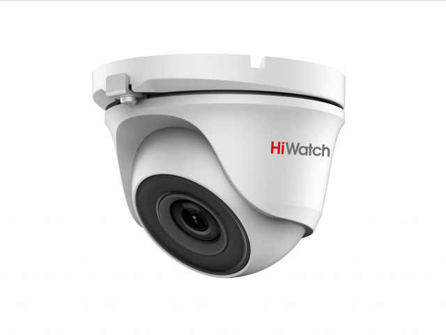 Камера HD-TVI HiWatch DS-T203S 2.8 мм уличная, купольная, 2Мпикс, CMOS, до 30 кадров/с, до 1920x1080, ИК подсветка 30 м, -40 - +60 б/у, после ремонта, следы эксплуатации, комплект полный