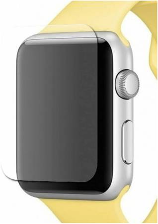 Защитная пленка mObility для Apple Watch S3, 38 mm, прозрачная (УТ000020053)