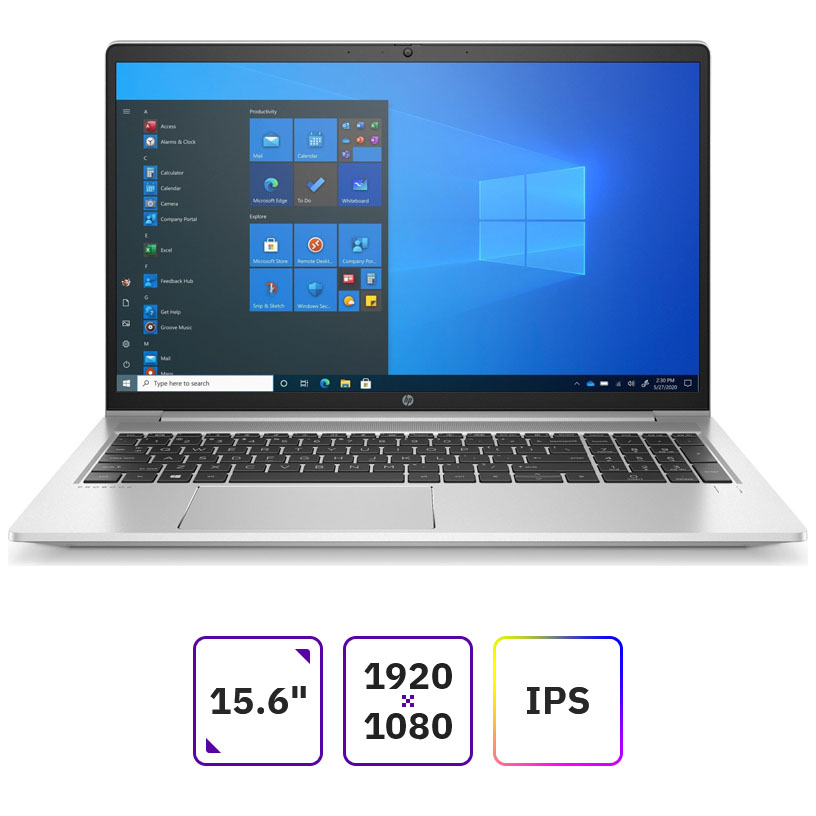 Ноутбук 15.6" HP ProBook 455 G8, серебристый (4K7C4EA)