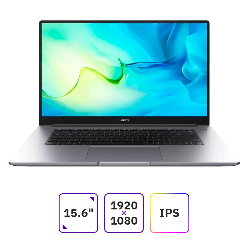 Ноутбук 15.6" Huawei MateBook D 15 BoD-WFH9, серебристый (53013ERX)