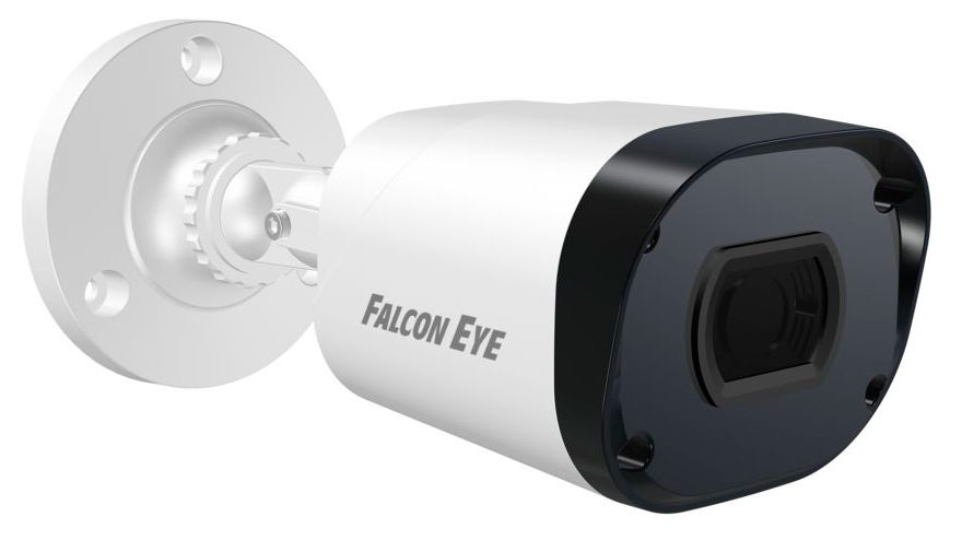 IP-камера Falcon Eye FE-IPC-BP2E-30P 3.6мм, уличная, корпусная, 2Мпикс, CMOS, до 1920x1080, до 30кадров/с, ИК подсветка 30м, POE, -30 °C/+60 °C, белый/черный б/у, после ремонта, следы эксплуатации, комплект полный