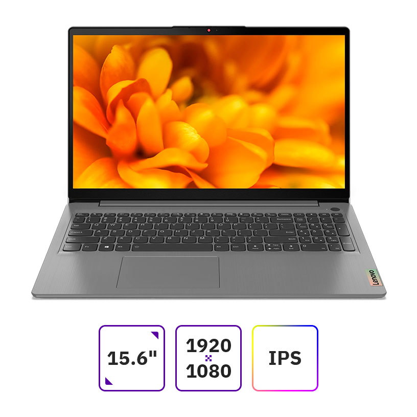 Ноутбук Lenovo IdeaPad 3 15ITL6 15.6" IPS 1920x1080, Intel Core i3 1115G4 3 ГГц, 8Gb RAM, 512Gb SSD, без OC, серый (82H8005LRK)