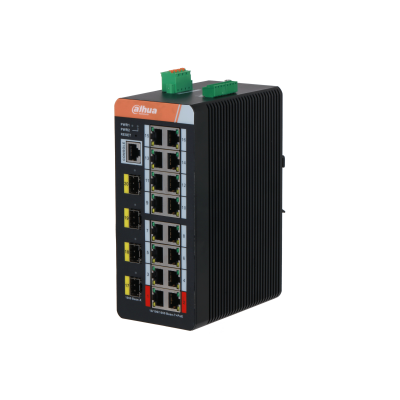 Коммутатор DAHUA IS4420-16GT-240, управляемый (16x1 Гбит/с)