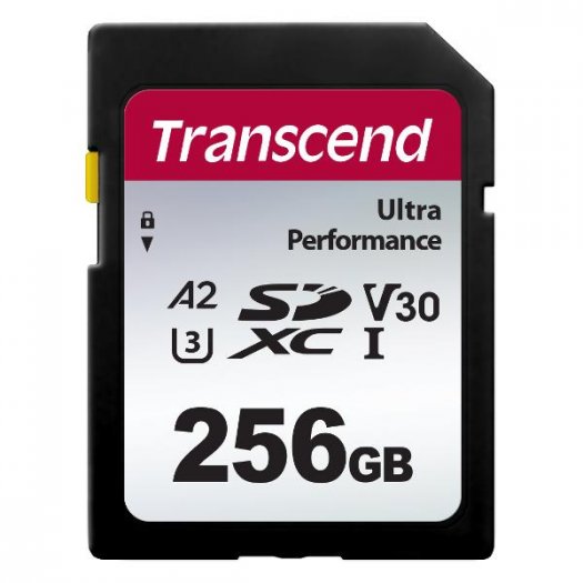 Карта памяти 256Gb SDXC Transcend SDC340S Class 10 UHS-I U3 V30 A2 (TS256GSDC340S)