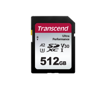 

Карта памяти 512Gb SDXC Transcend SDC340S Class 10 UHS-I U3 V30 A2 (TS512GSDC340S)