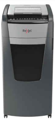 

Шредер Rexel Optimum AutoFeed, секретность P-4, 180 см/мин., объем 110 л, скобы, черный (2020600XEU)