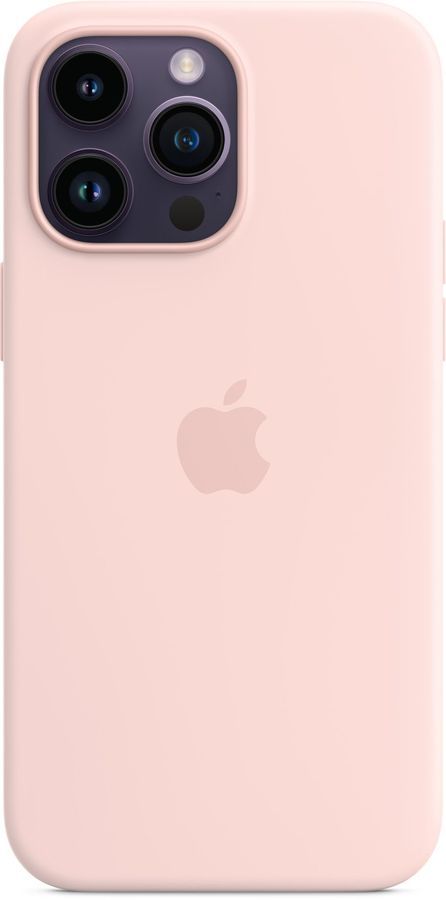 

Чехол-накладка Apple Silicone Case with MagSafe для смартфона Apple iPhone 14 Pro Max, силикон, светло-розовый (MPTT3FE/A)