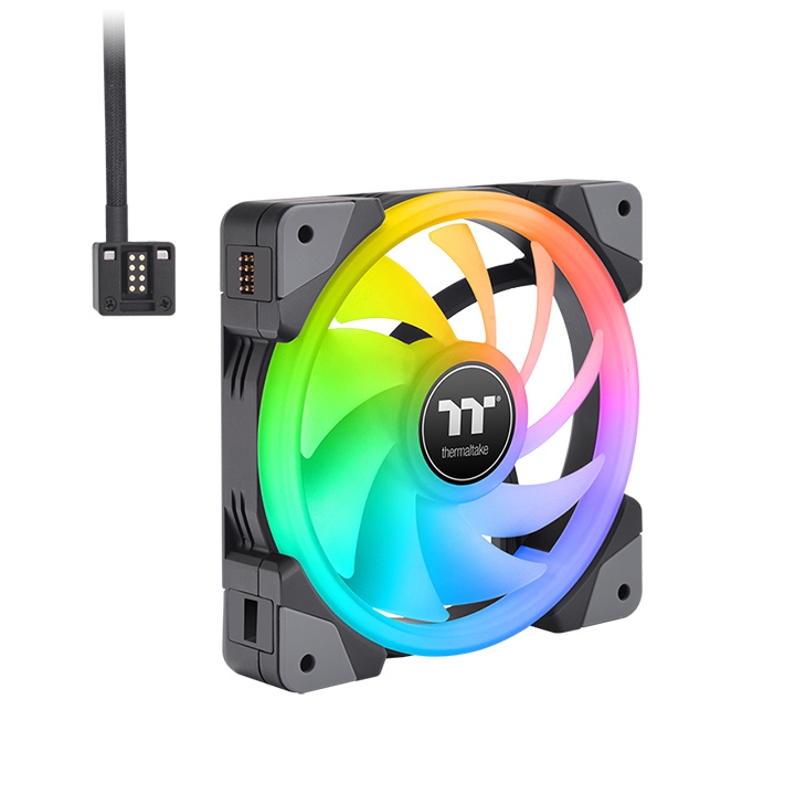 

Комплект вентиляторов Thermaltake SWAFAN EX14 RGB, 140 мм, 2000rpm, 38.8 дБ, USB 2.0 connectors (9 Pin), 3шт, RGB (CL-F144-PL14SW-A), SWAFAN EX14 RGB