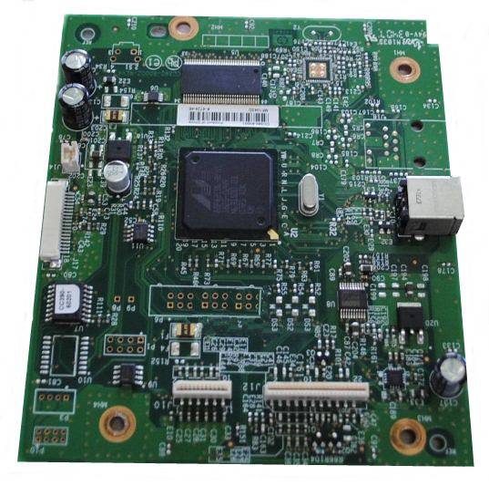 Плата форматера (не сетевая) оригинальная для LJ M1120 (CC390-60001) б/у, после ремонта, следы монтажа