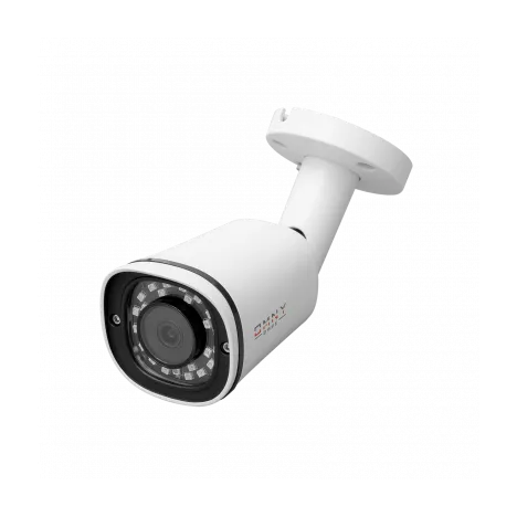 IP-камера OMNY Base miniBullet5E-U v2 3.6мм, уличная, купольная, 5Мпикс, CMOS, до 2592x1944, до 15кадров/с, ИК подсветка 30м, POE, -40 °C/+60 °C, белый (OMNY miniBullet5E-U v2) б/у, после ремонта, следы эксплуатации, без комплекта