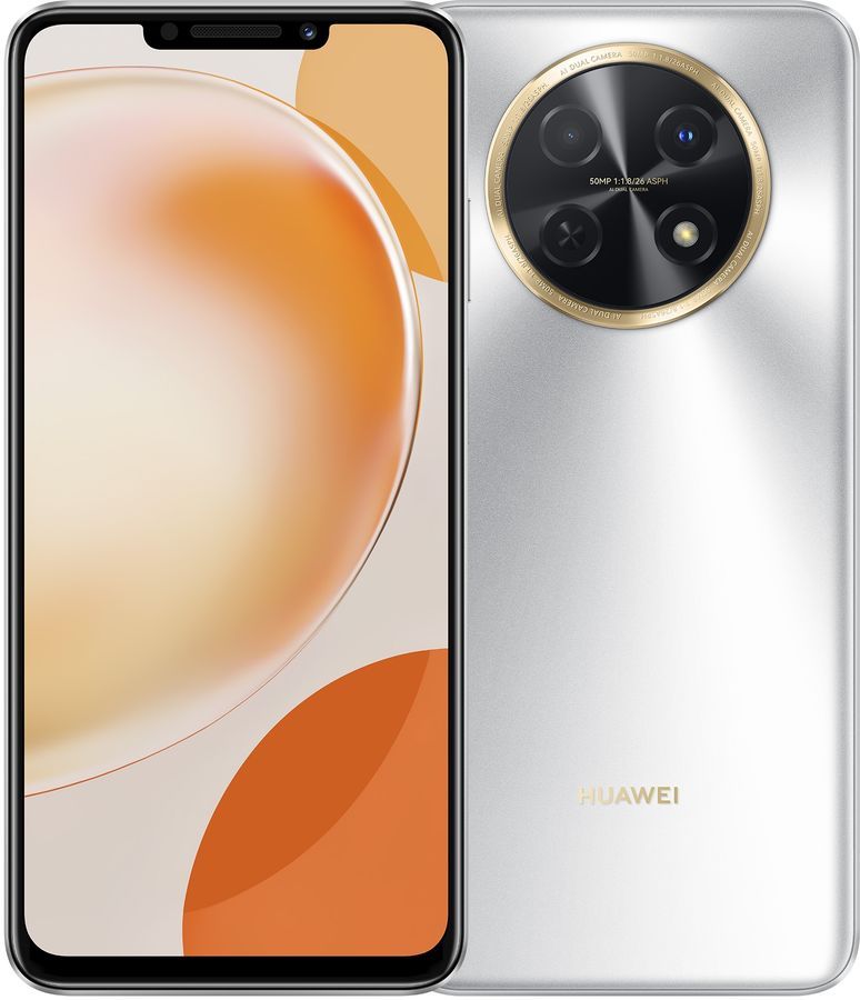 

Смартфон Huawei Nova Y91, 6.95" 2376x1080 IPS, Snapdragon Snapdragon 680, 8Gb RAM, 256Gb, 3G/4G, NFC, Wi-Fi, BT, 2xCam, 2-Sim, 7000 мА⋅ч, USB Type-C, Android, серебристый (51097LTT), Nova Y91
