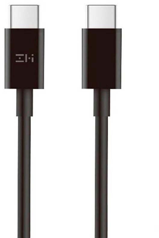 

Кабель USB Type-C-USB Type-C, экранированный, быстрая зарядка, 5А, 1.5 м, черный, ZMI AL308E (1726727), AL308E