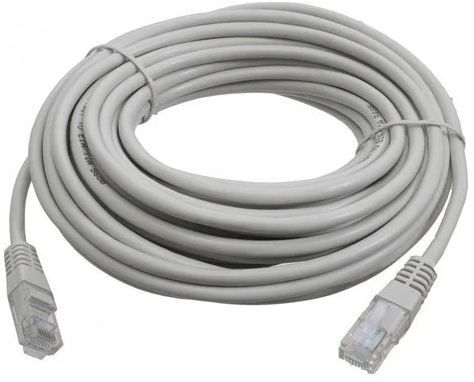 Патч-корд Premier UTP, кат.5e, 10 м, RJ45-RJ45, серый (1657739)