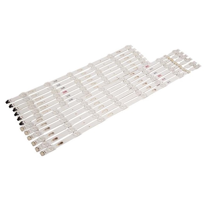 Светодиодная подсветка Samsung UE55JU, UE55KU, UE55MU, LM41-00135A, LM41-00136A, V5DU-550DCA-R1, V5DU-550DCB-R1 (комплект, 12 шт) (LM41-00135A)