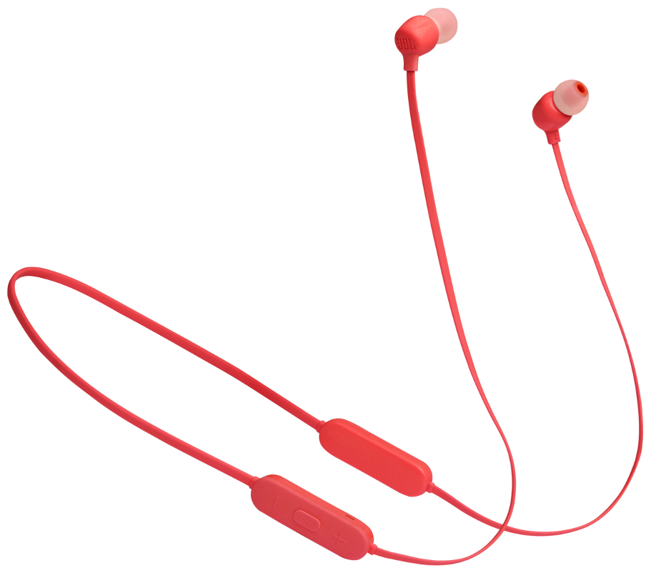 Беспроводная гарнитура JBL Tune 125 BT, коралловый (JBLT125BTCOR)