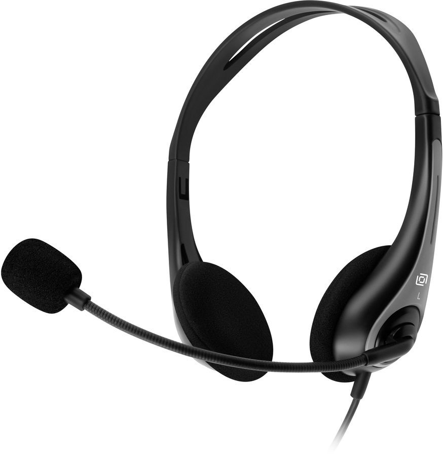 

Проводная гарнитура Oklick HS-M300, USB, черный (1876323), HS-M300