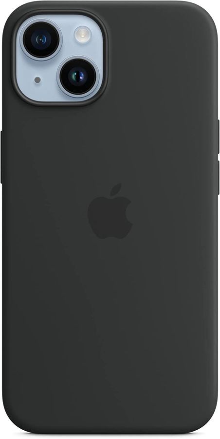 

Чехол-накладка Apple Silicone Case with MagSafe для смартфона Apple iPhone 14, силикон/микрофибра, черный (MPRU3FE/A)