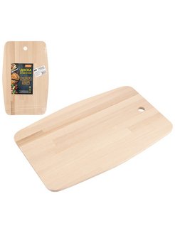

Доска разделочная Mallony Sencillo, береза, коричневый (986057)