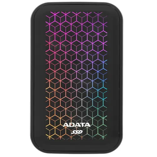 

Внешний SSD ADATA ASE770G 512Gb, 2.5", USB 3.2 Gen 2 Type-C, черный (ASE770G-512GU32G2-CBK), ASE770G