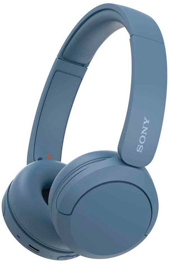 Беспроводная гарнитура Sony WH-CH520, синий (WH-CH520/LZ)