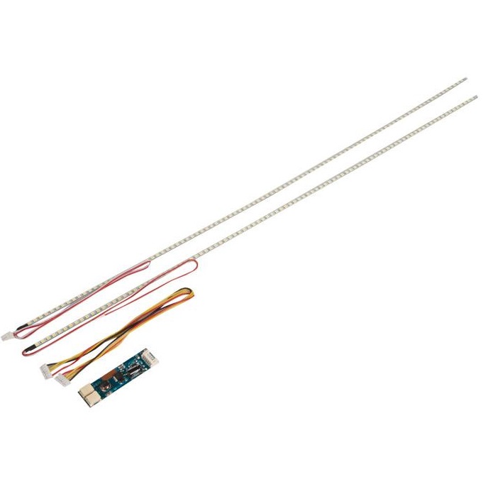Светодиодная подсветка 15"-24" (2 линейки 535x3мм + драйвер) (комплект) (LED15-24)