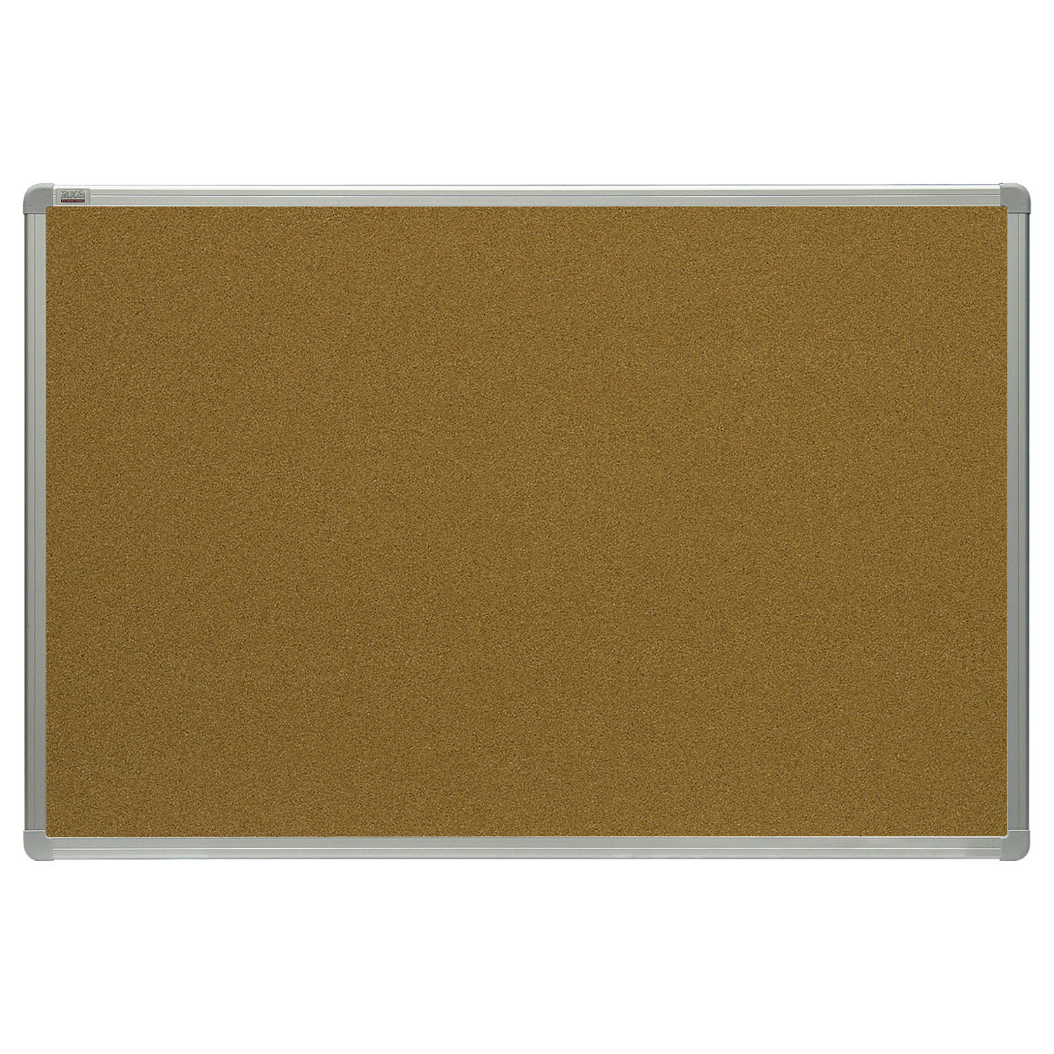 Демонстрационная доска 2X3 OFFICE пробковая, 120x180см, пробка (коричневый)/алюминий (серый) (TCA1218)